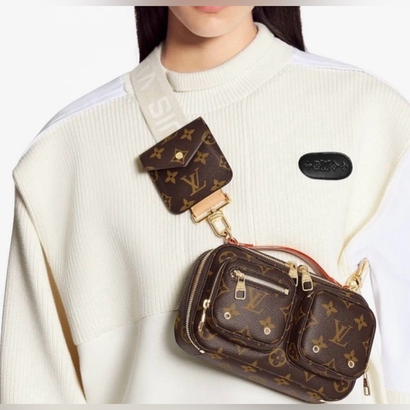 Louis Vuitton Monogram Crossbody Bag in Brown - Picture 1 of 1